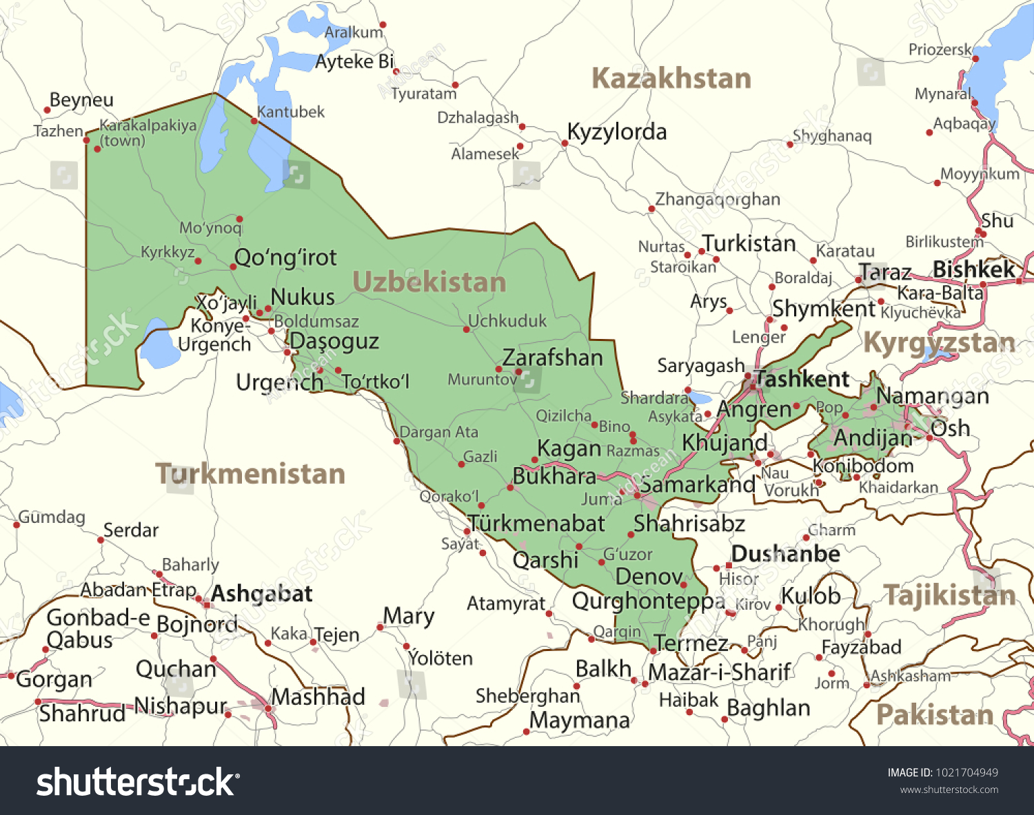 Открыть карту в узбекистане. Карта географическая Республики Узбекистан. Границы Узбекистана на карте. Физическая карта Узбекистана.