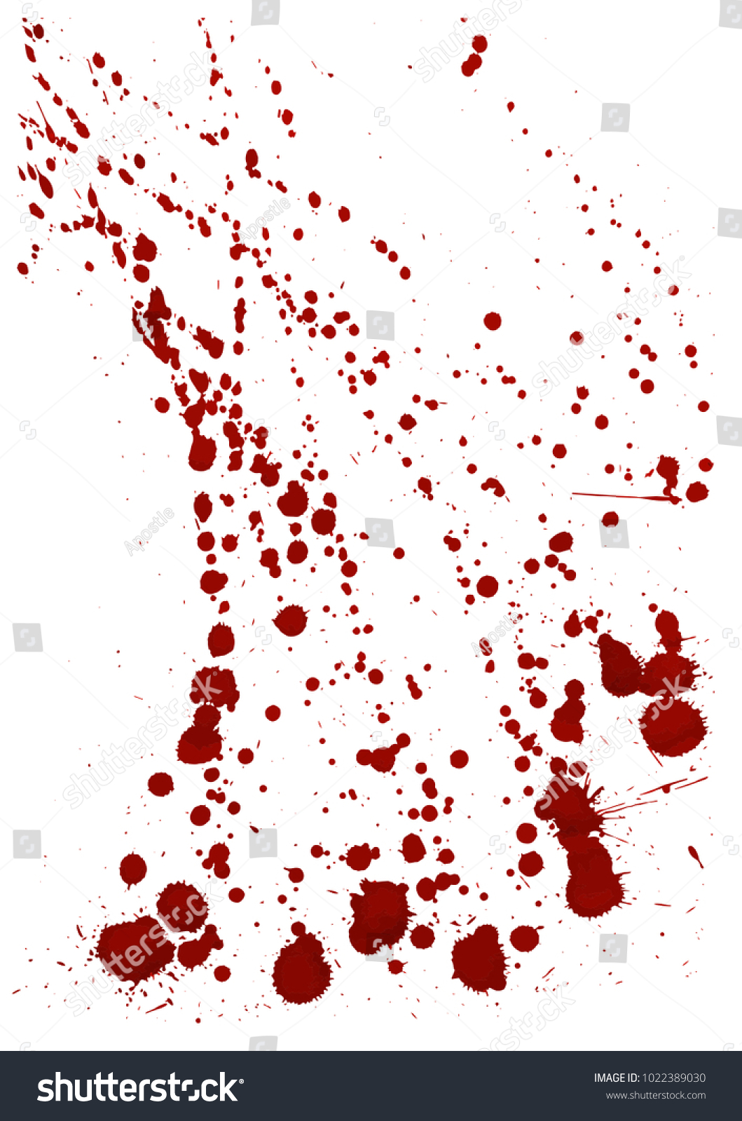 Dry Blood Splatter Modern Background Vector Stock Vector (Royalty Free ...