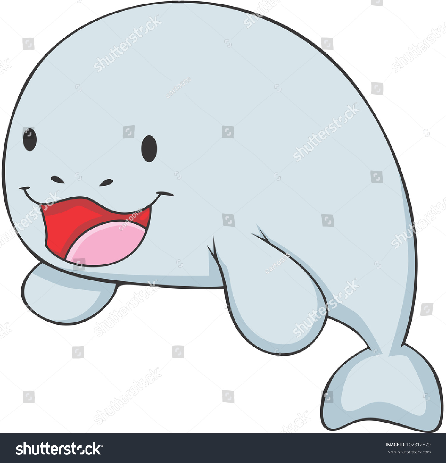 cute dugong