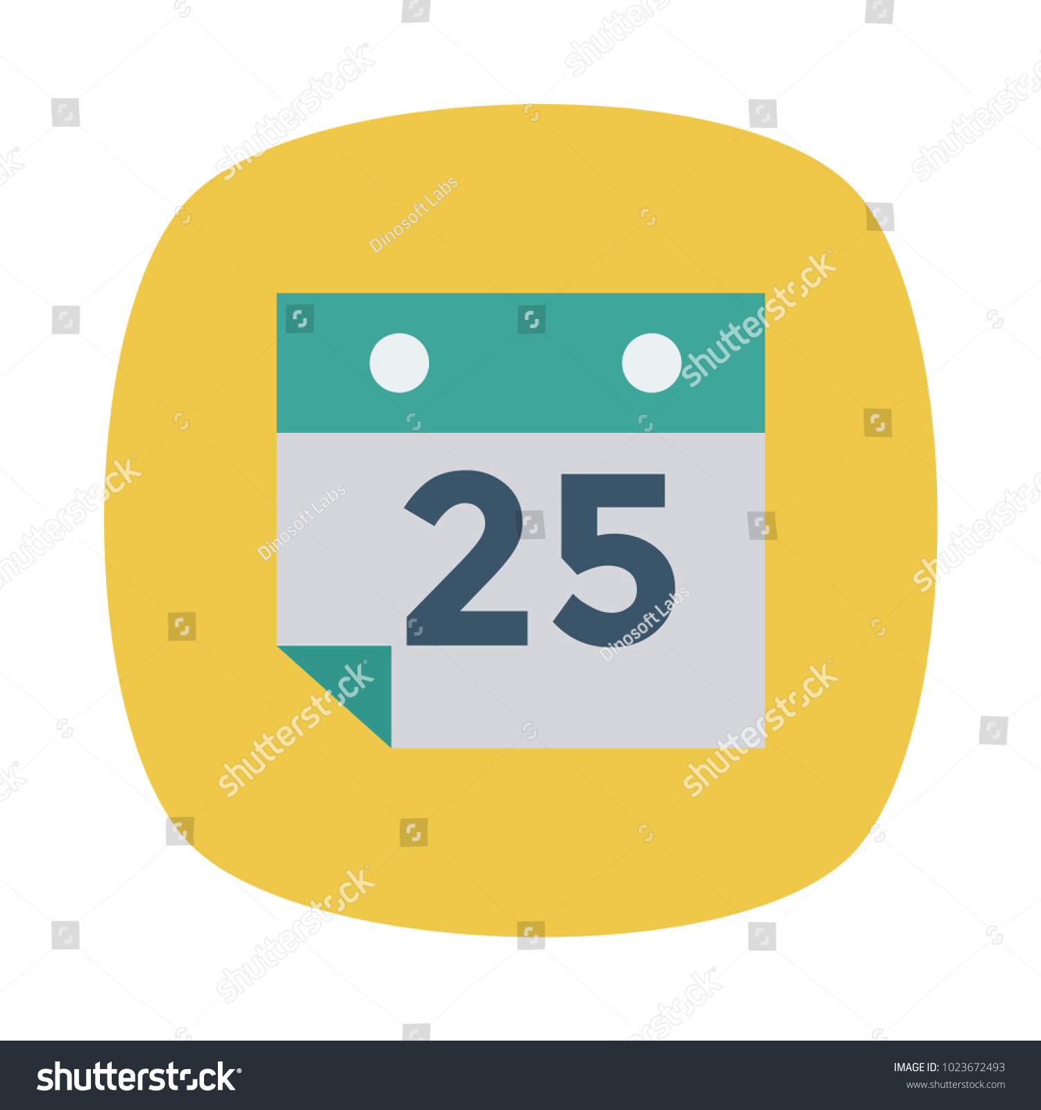 Calendar organizer reminder stock vector royalty free 1023672493 