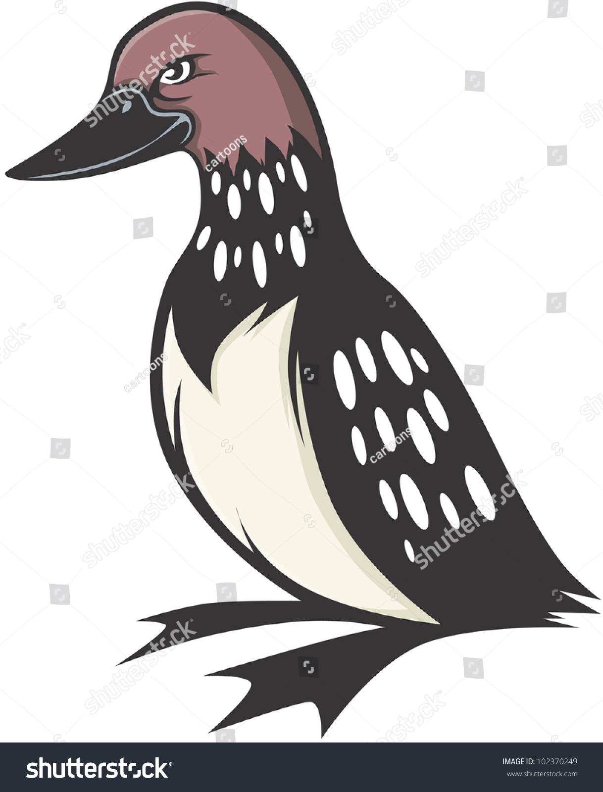 25 Friendly loon Images, Stock Photos & Vectors | Shutterstock