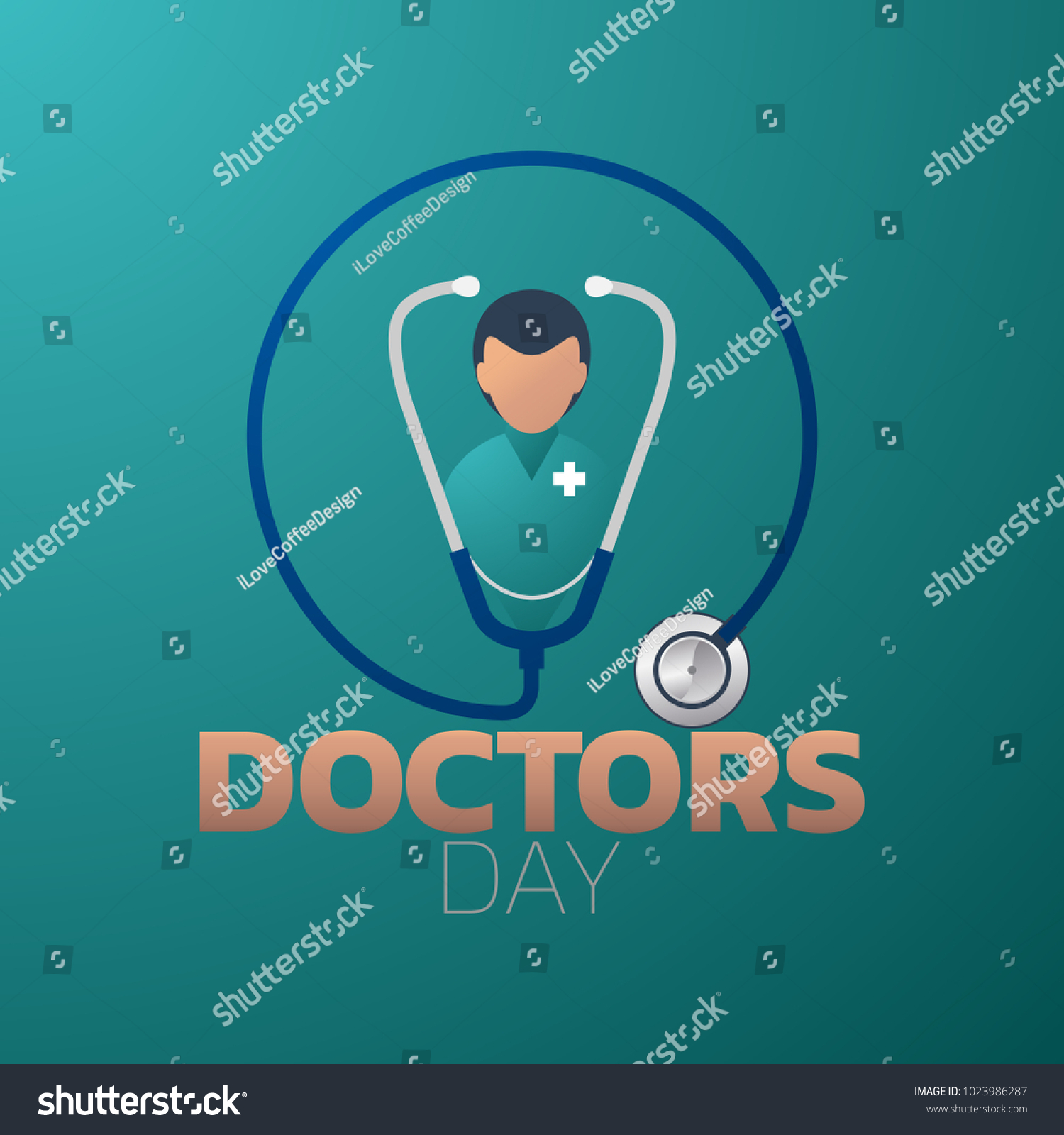 Doctors Day Icon Design Medical Logo Stock Vector (Royalty Free ...