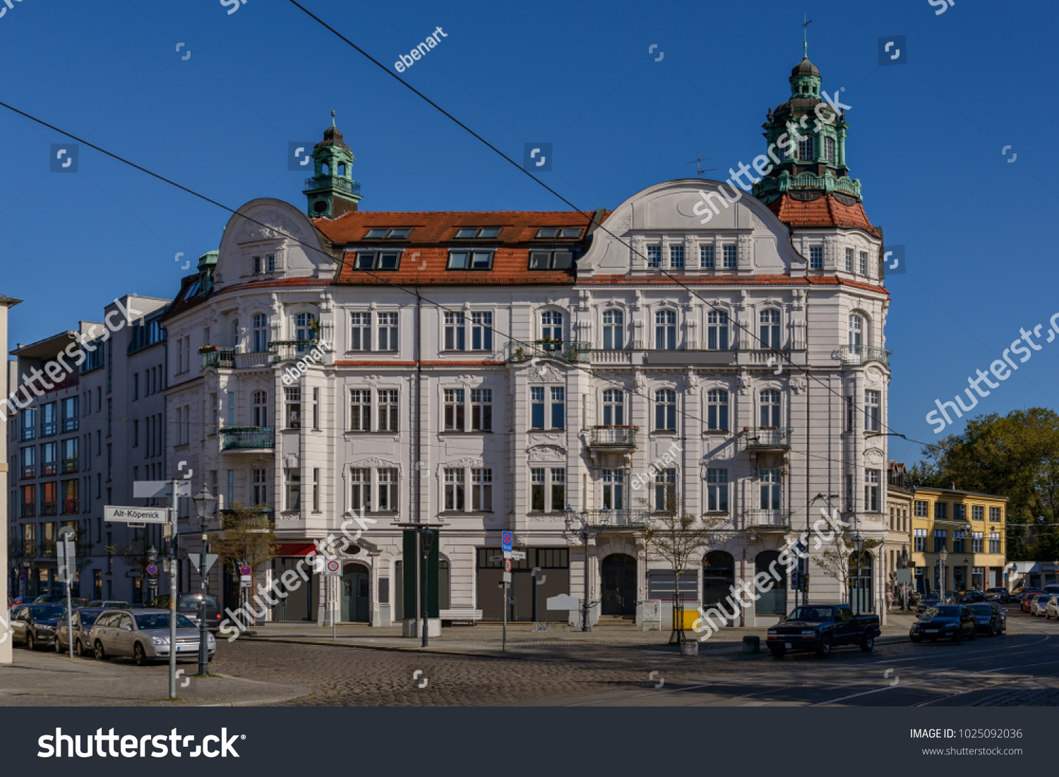 Magnificent Bourgeois Architecture Listed House Freiheit Stock Photo ...