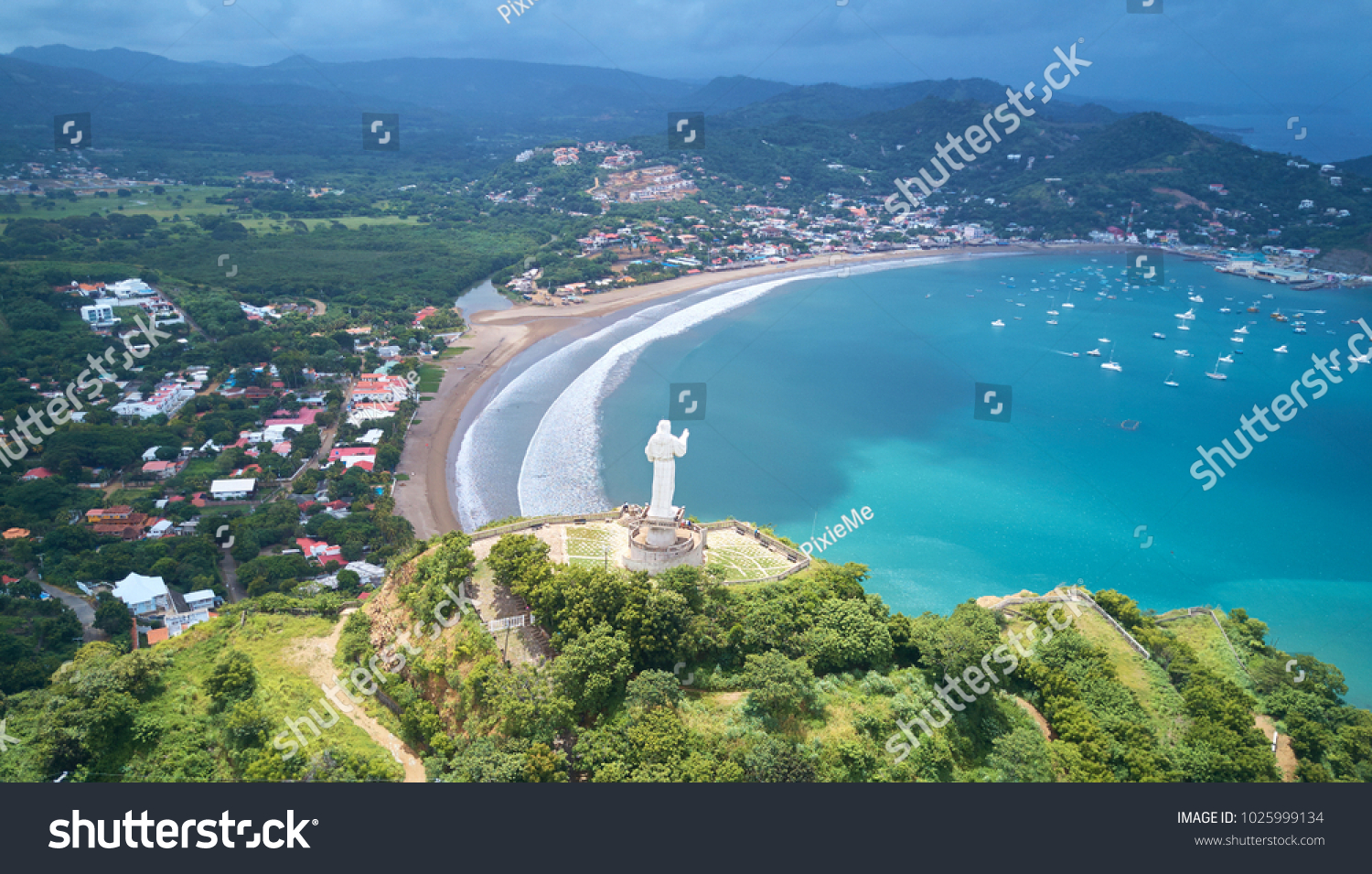 Sunny Day San Juan Del Sur Stock Photo 1025999134 | Shutterstock