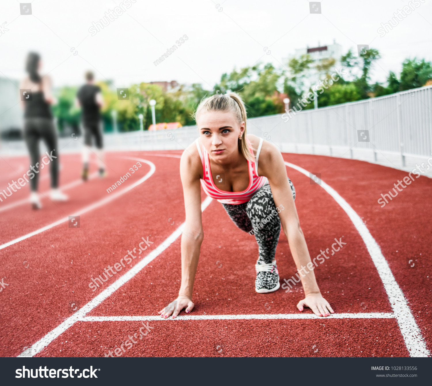 running race start position