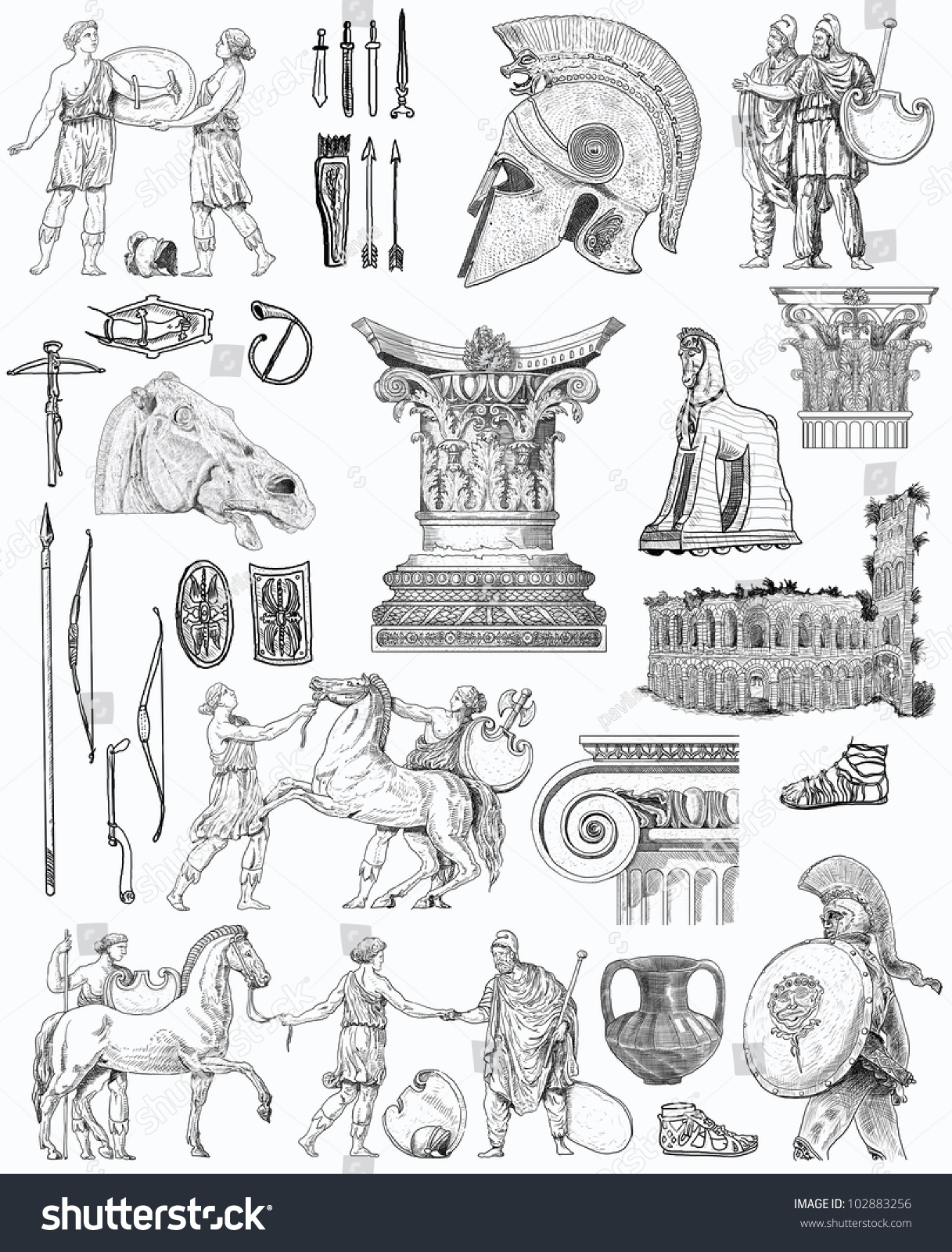 Символы древнего рима картинки