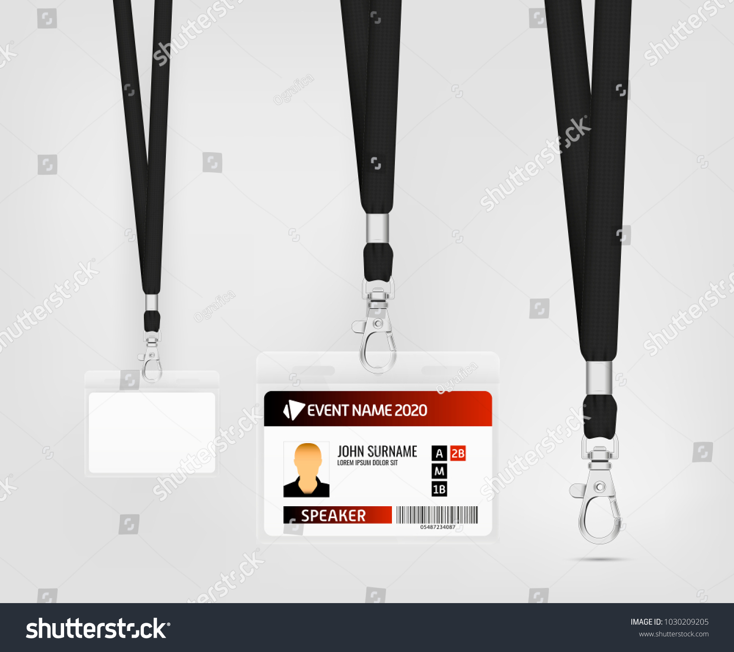 Lanyard Design Cord Cord Texture Effect Stock Vector (Royalty Free ...