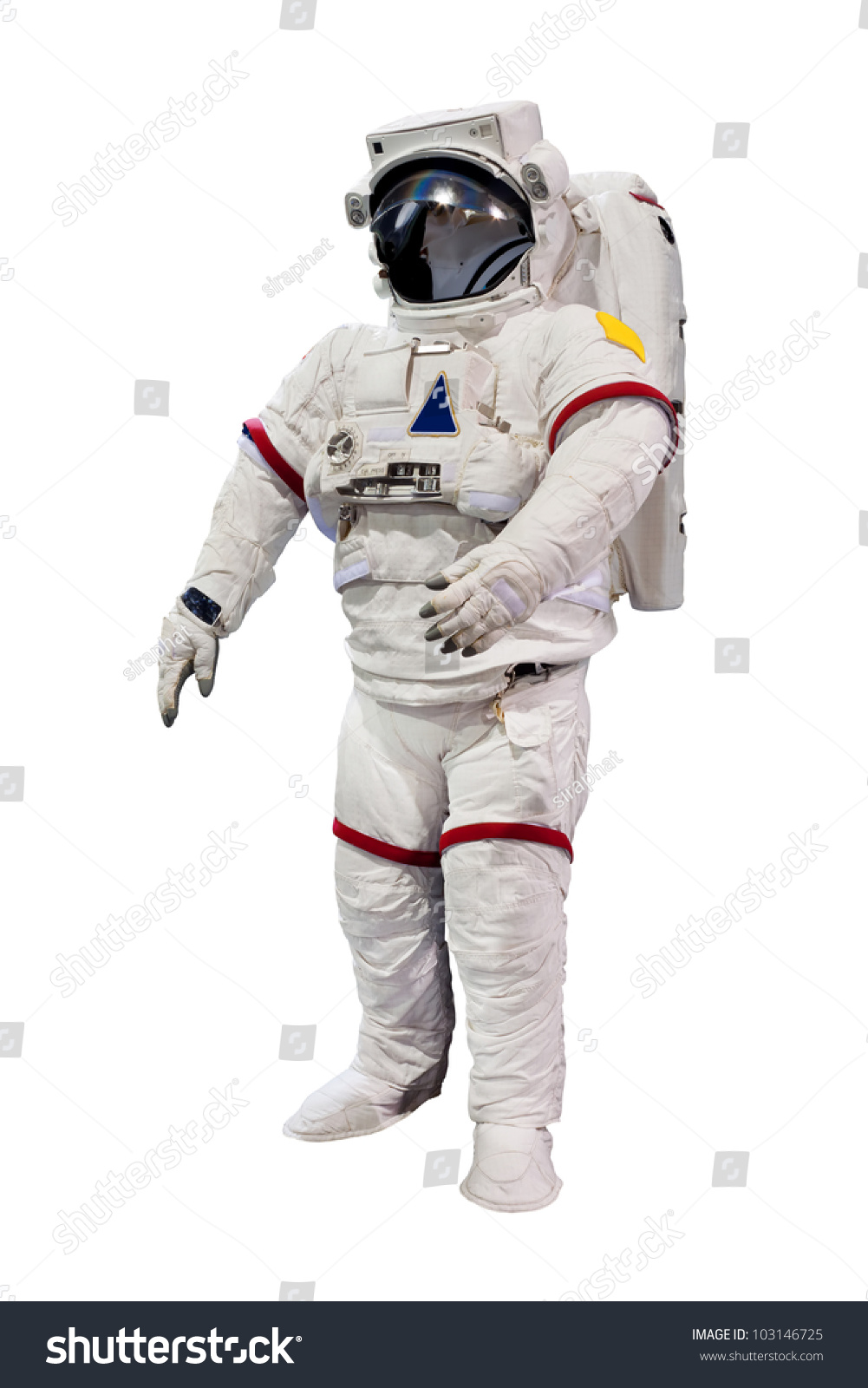 Astronaut Isolated On White Background Stock Photo 103146725 | Shutterstock