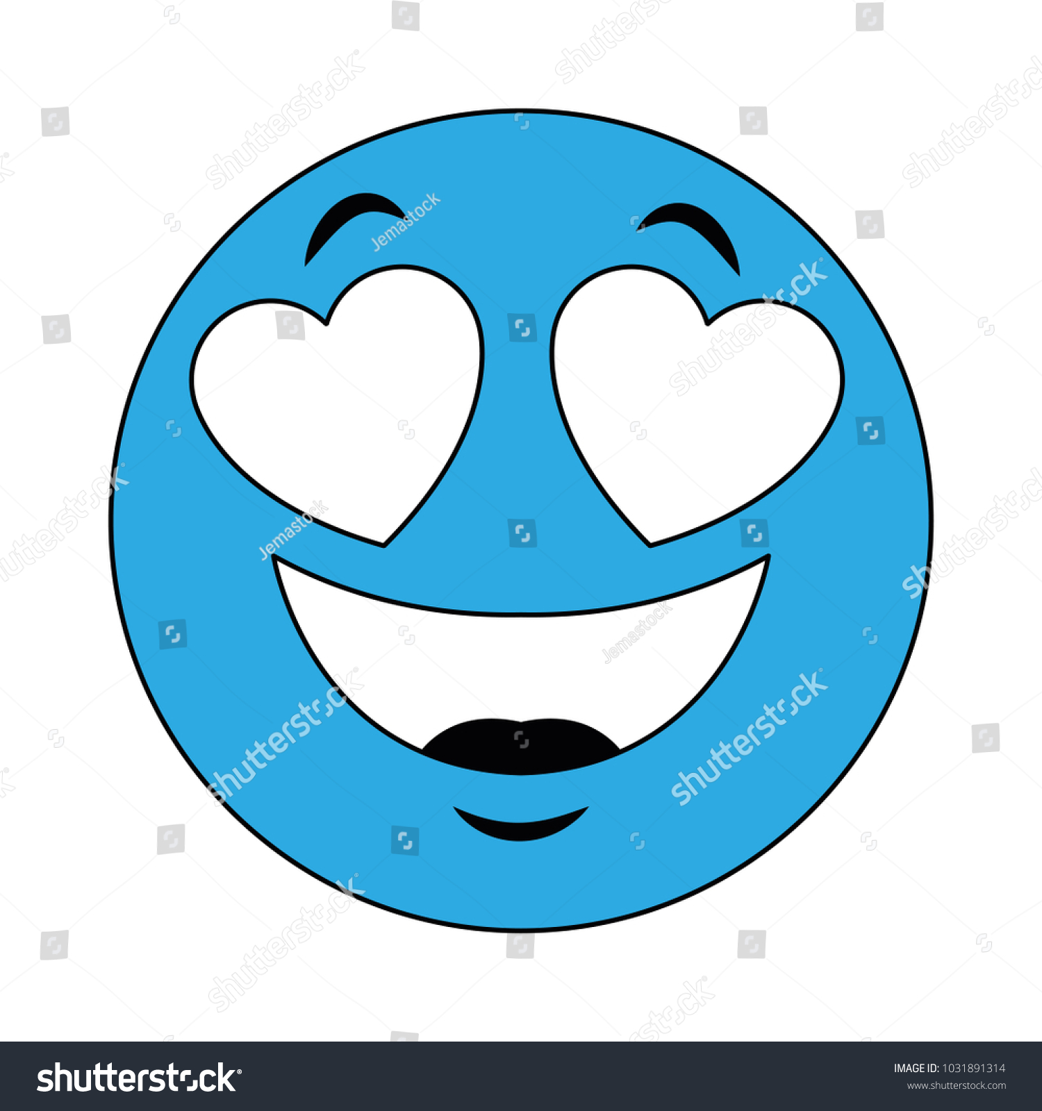 Emoji Crush Cartoon Stock Vector (Royalty Free) 1031891314 | Shutterstock