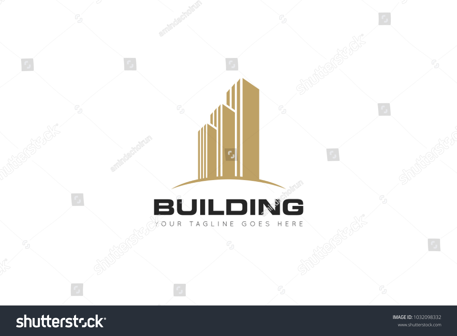 Luxury Building Logo Construction Icon Vector Stock Vector (Royalty ...