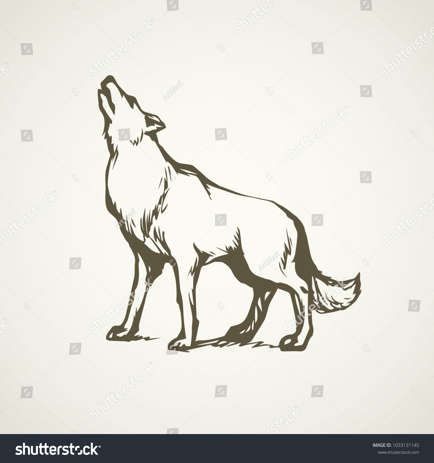 1,565 Canis Lupus Drawing Images, Stock Photos & Vectors | Shutterstock