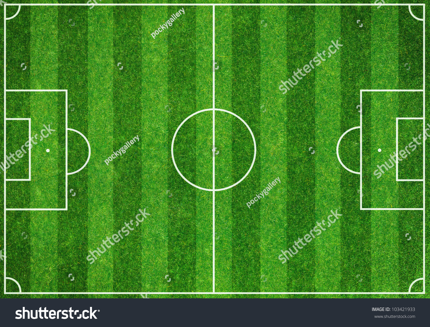 Soccer Green Field Background Stock Photo 103421933 | Shutterstock