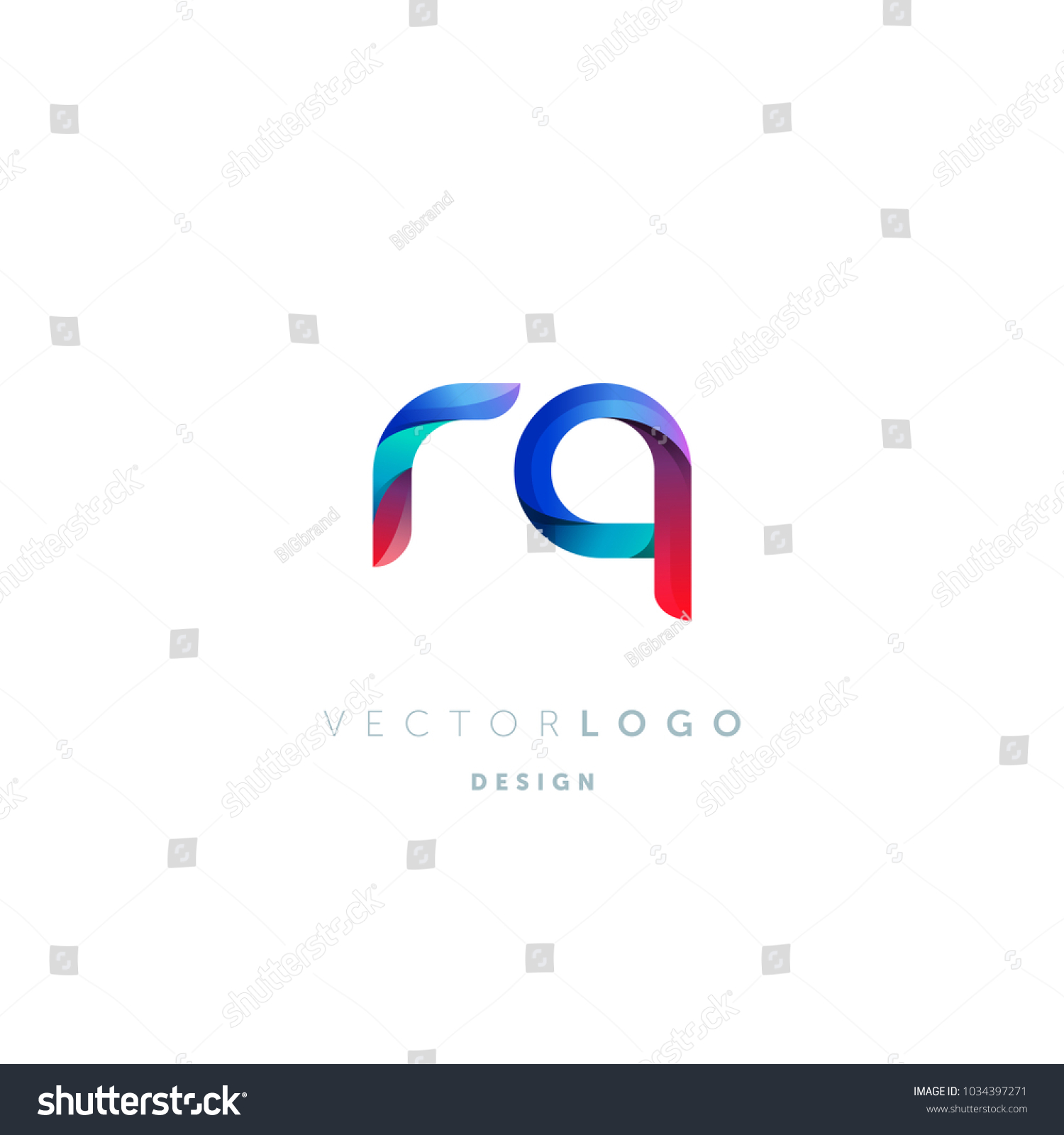 Letters R Q R Q Logo Stock Vector (Royalty Free) 1034397271 | Shutterstock