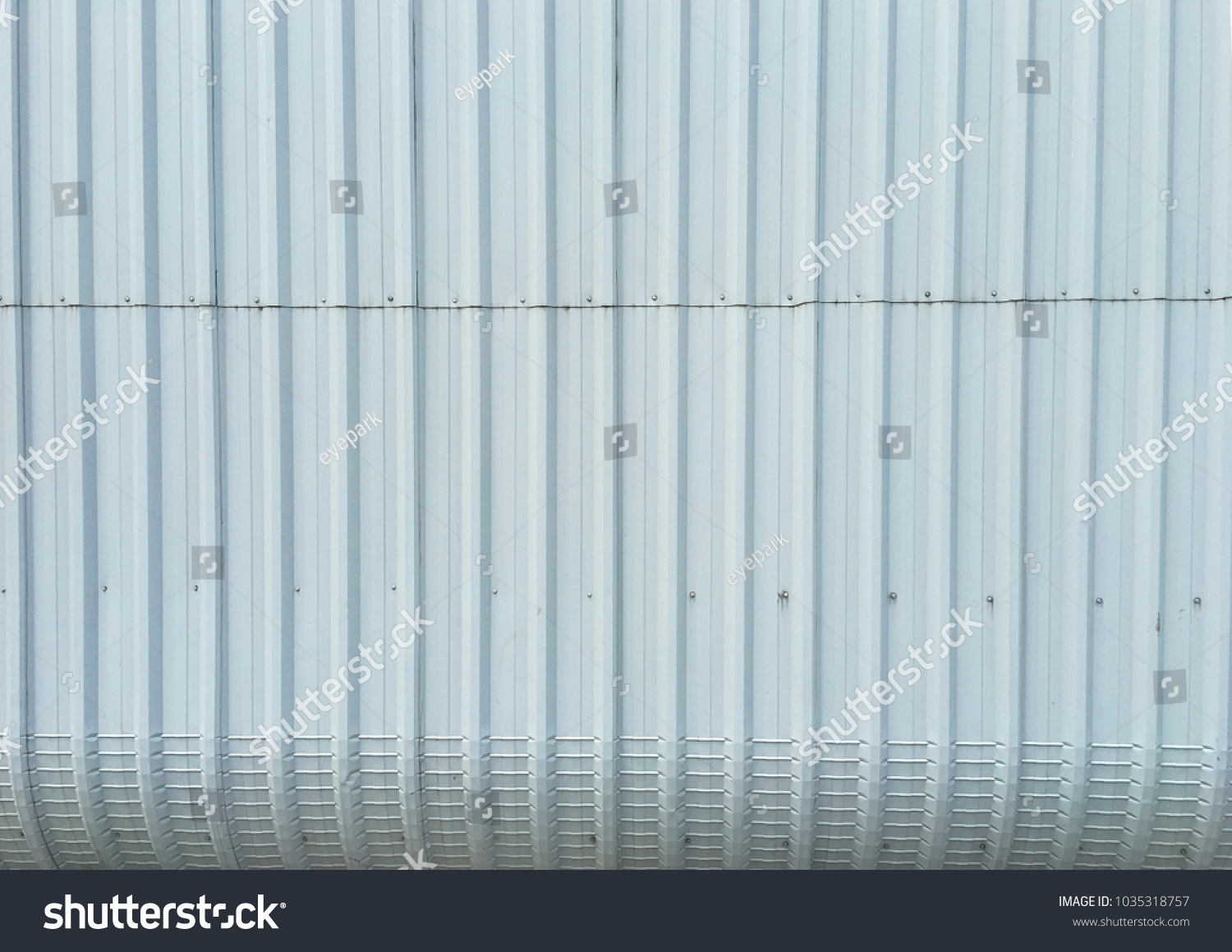 Corrugated Metal Texture Background Abstract Background Stock Photo