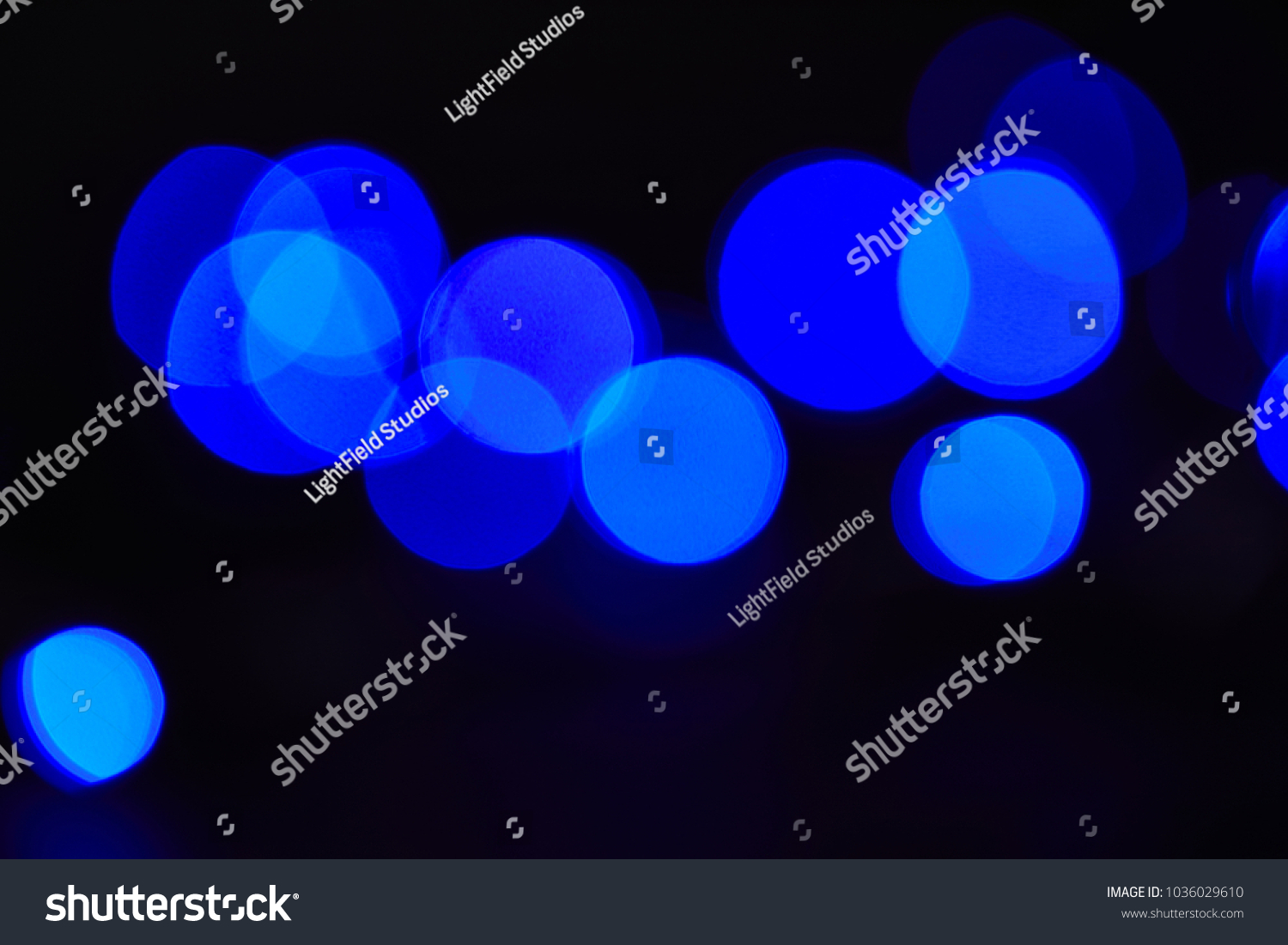 Abstract Dark Blue Bokeh Background Stock Photo 1036029610 | Shutterstock