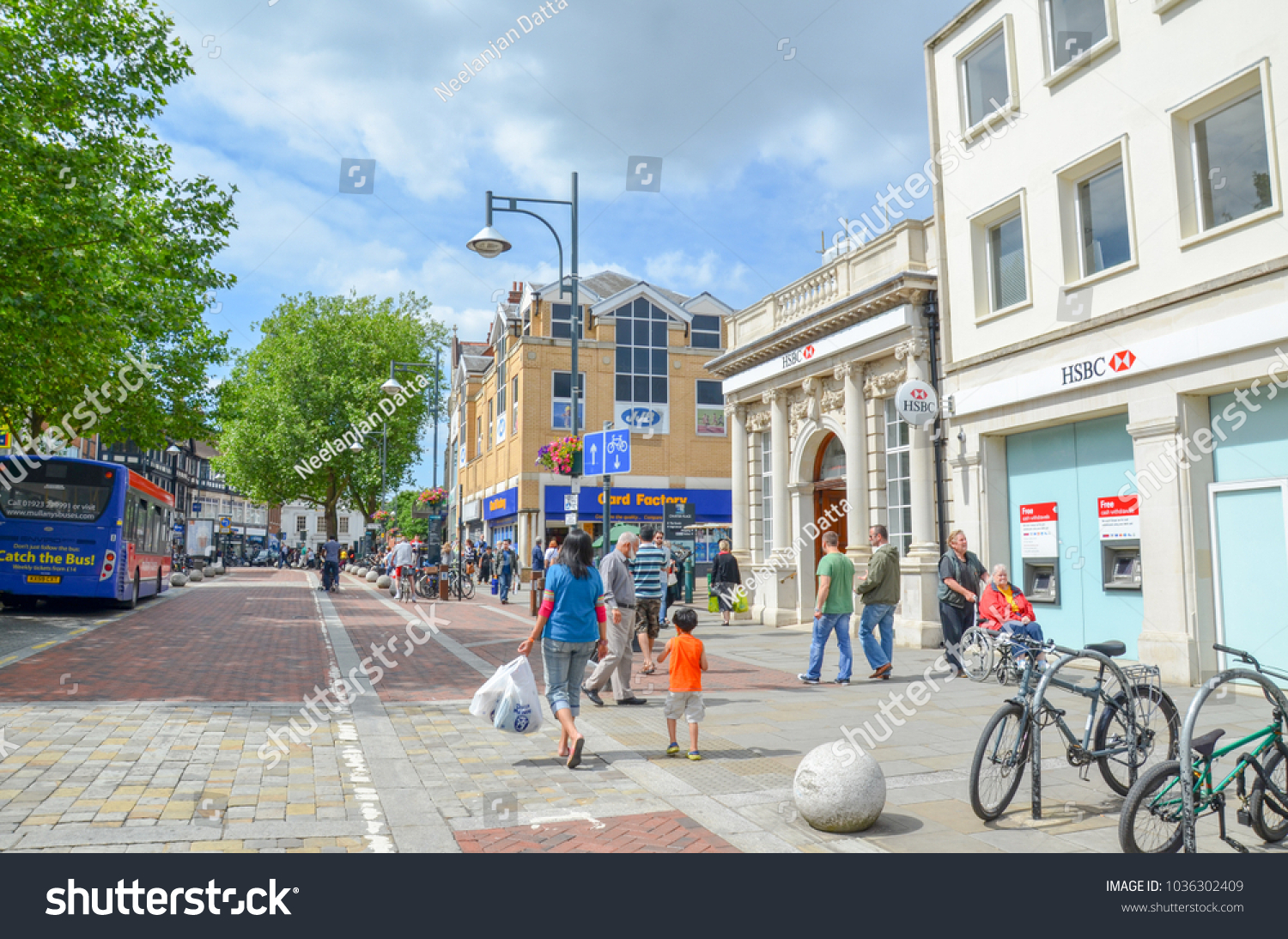 Watford England Aug 2013 Watford High Stock Photo 1036302409 | Shutterstock