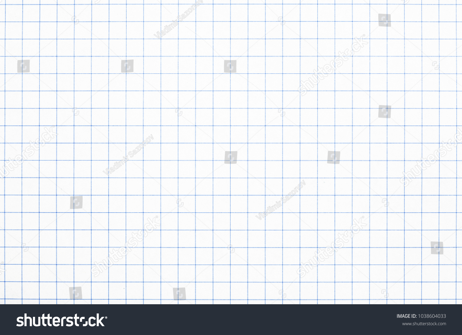 Real White Grid Paper Texture Background Stock Photo 1038604033 ...