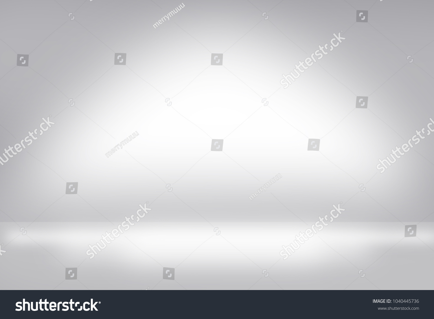 White Wall Studio Showcase White Room Stock Illustration 1040445736 ...