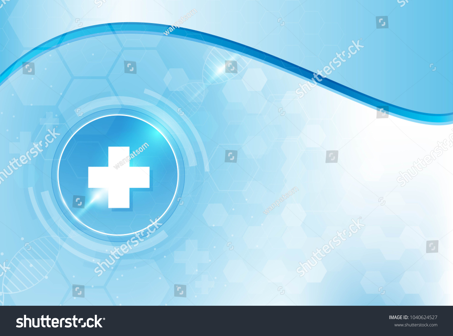 Health Care Science Icon Pattern Medical Stock Vector (Royalty Free ...