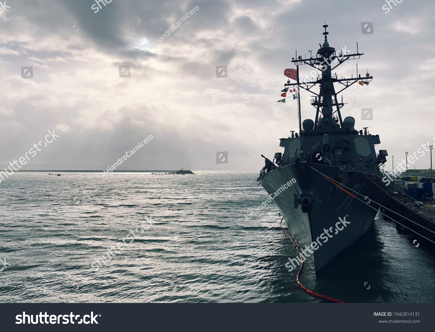 Us Navy Frigate Based Naval Base Stock Photo 1042814131 | Shutterstock