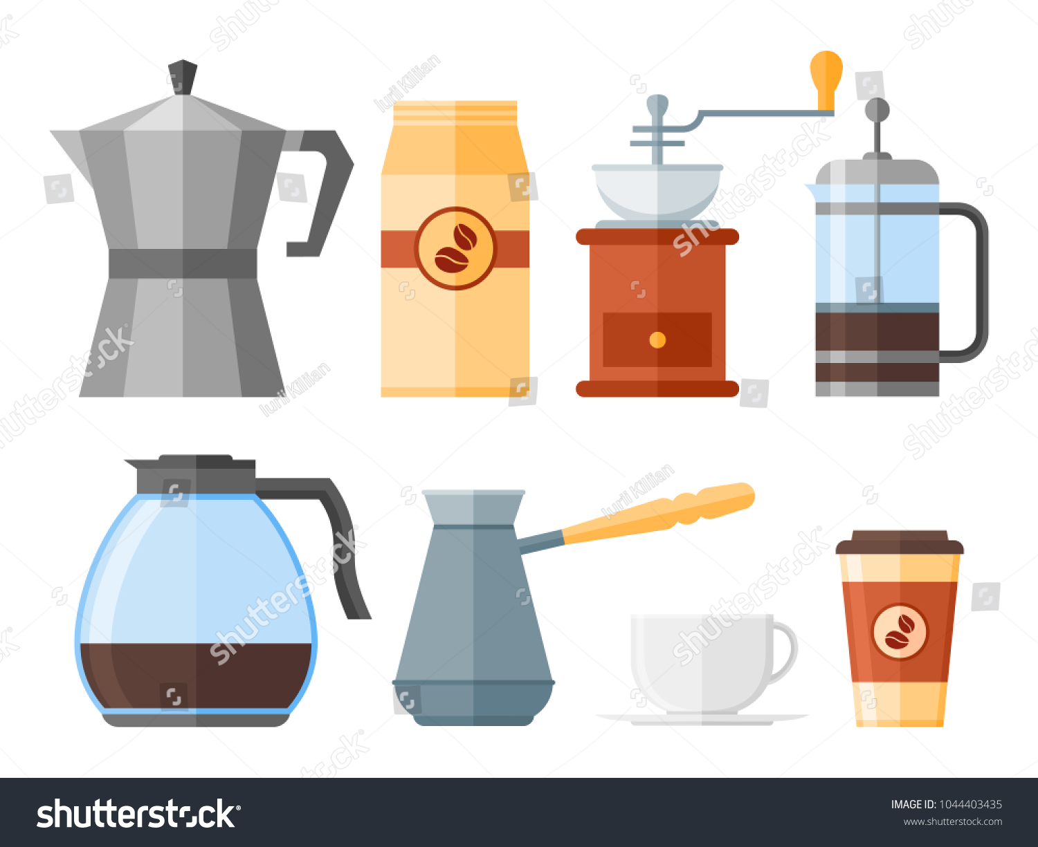 Гейзерная кофеварка иконка