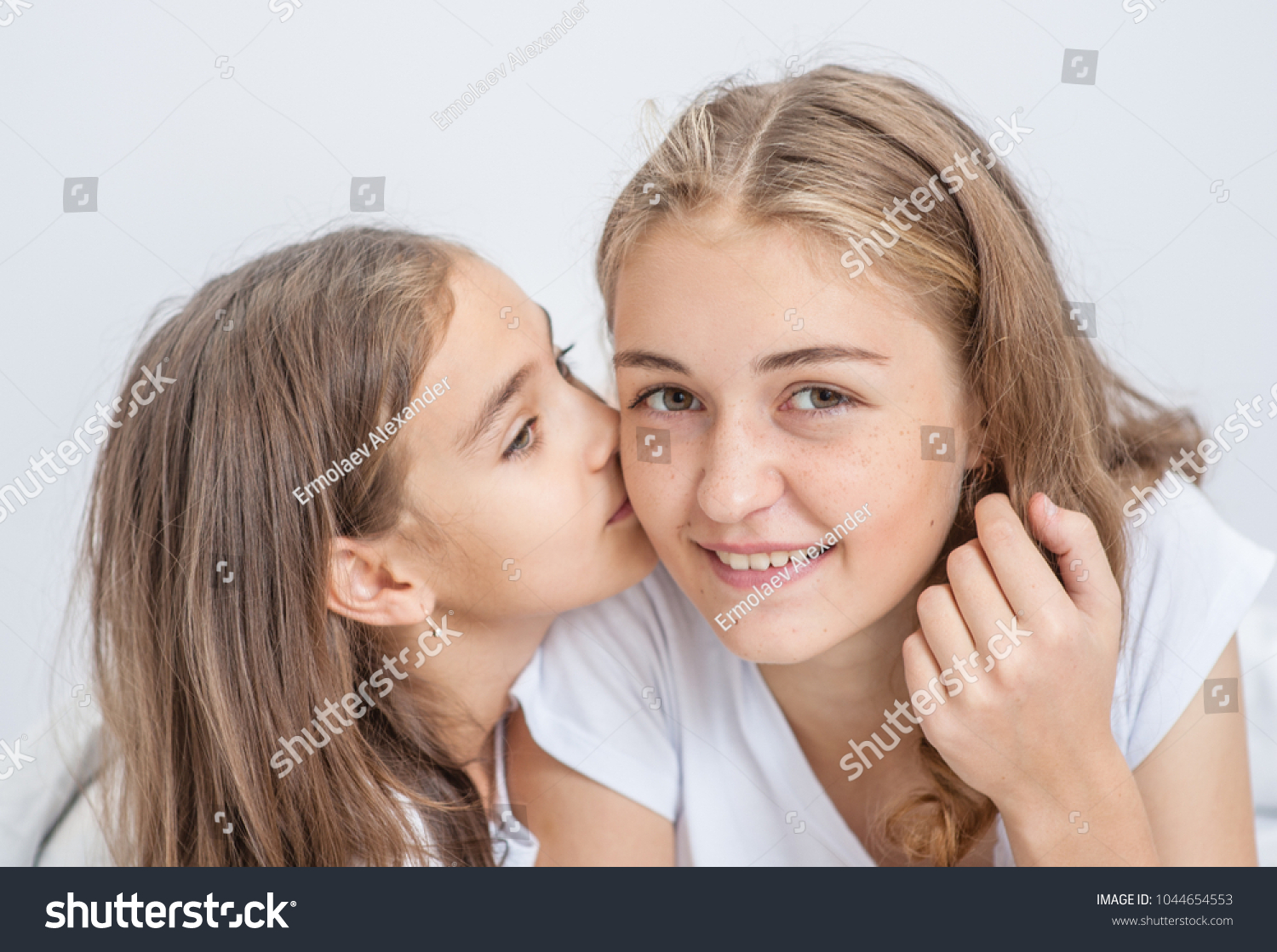 Young Girls Kisses