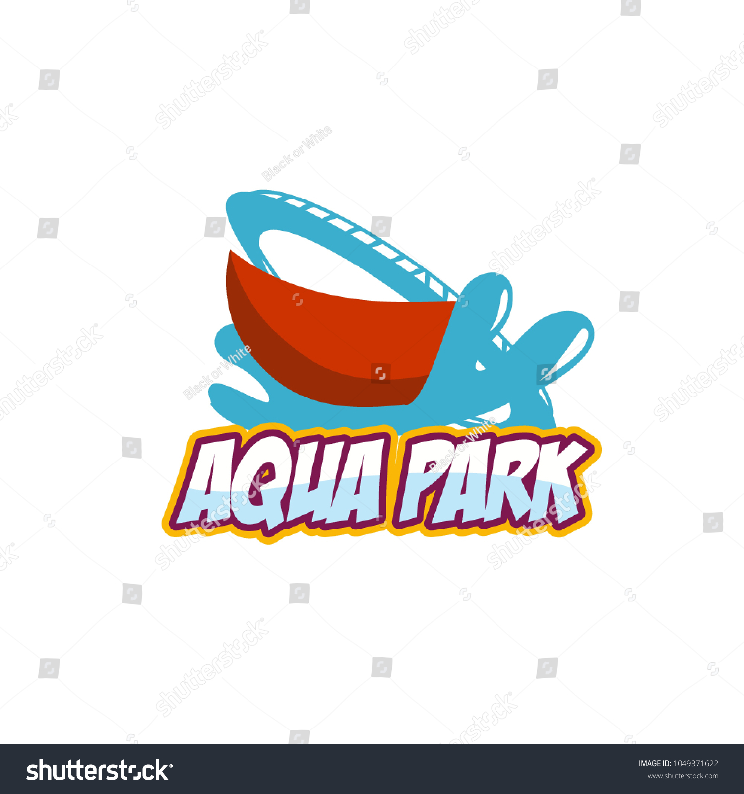 Fun Park Logo Design Stock Vector (Royalty Free) 1049371622 | Shutterstock