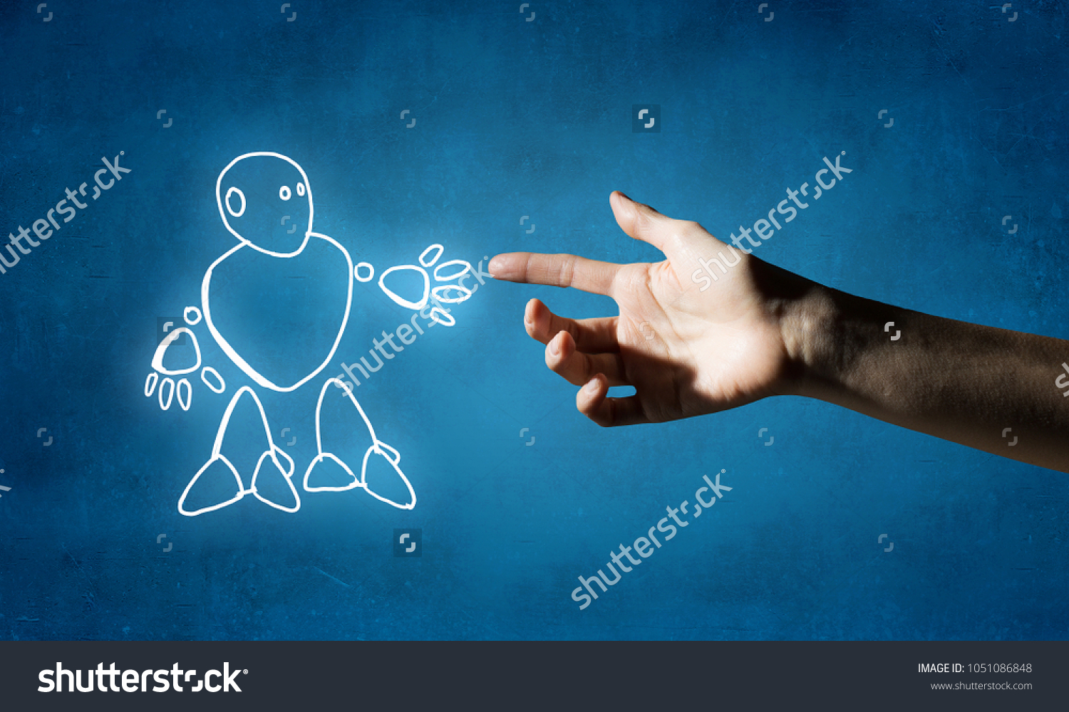 Funny Sketched Robot Stock Photo 1051086848 Shutterstock Funny Sketched Robot Stock Photo 1051086848 Shutterstock