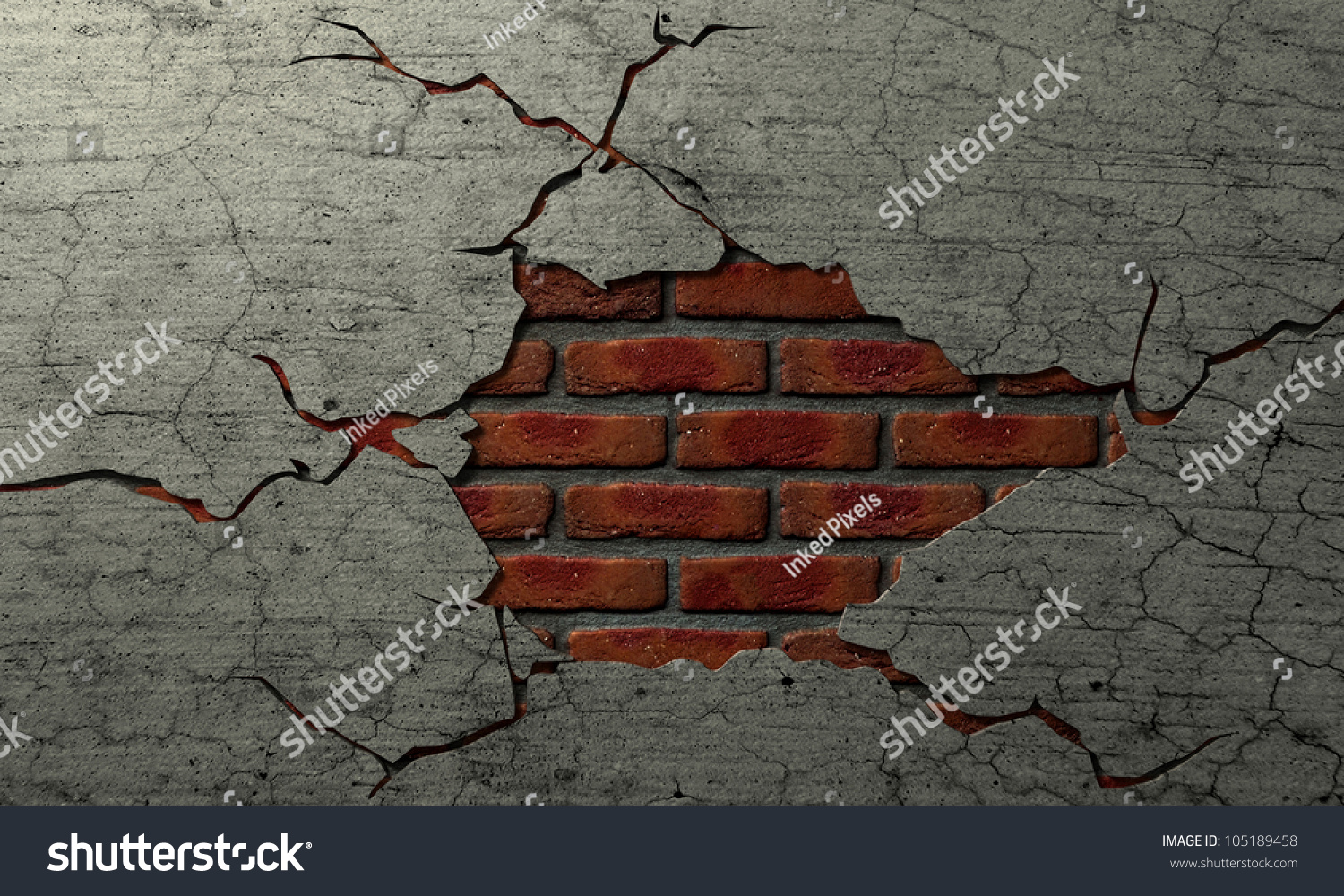 Трещина в кирпичной стене