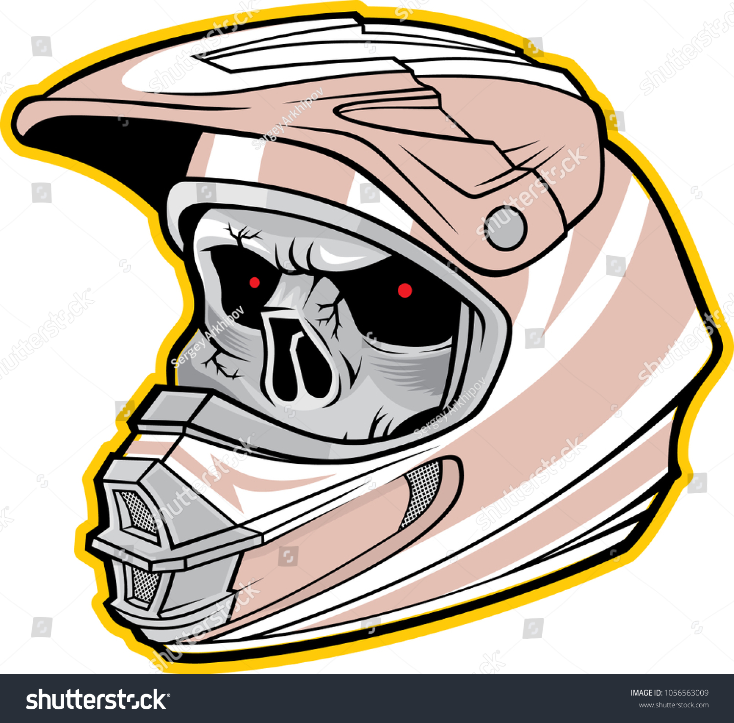 skull mx helmet