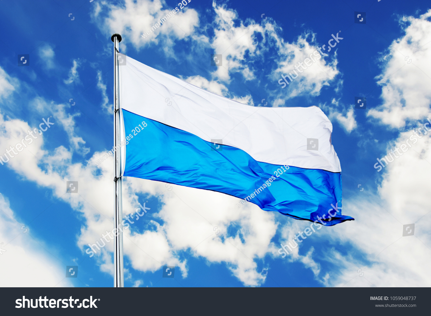 сине белый флаг картинки