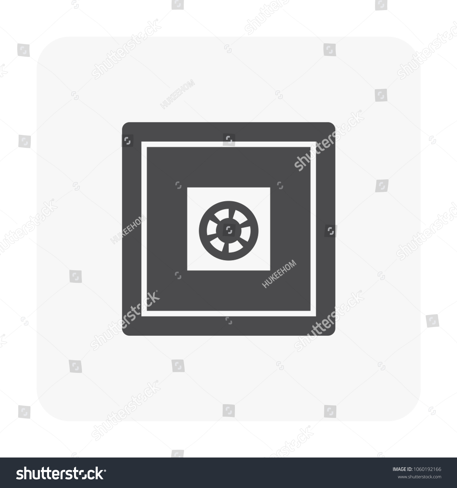 Roof Drain Vector Icon Consist Bowl Stock Vector (Royalty Free ...