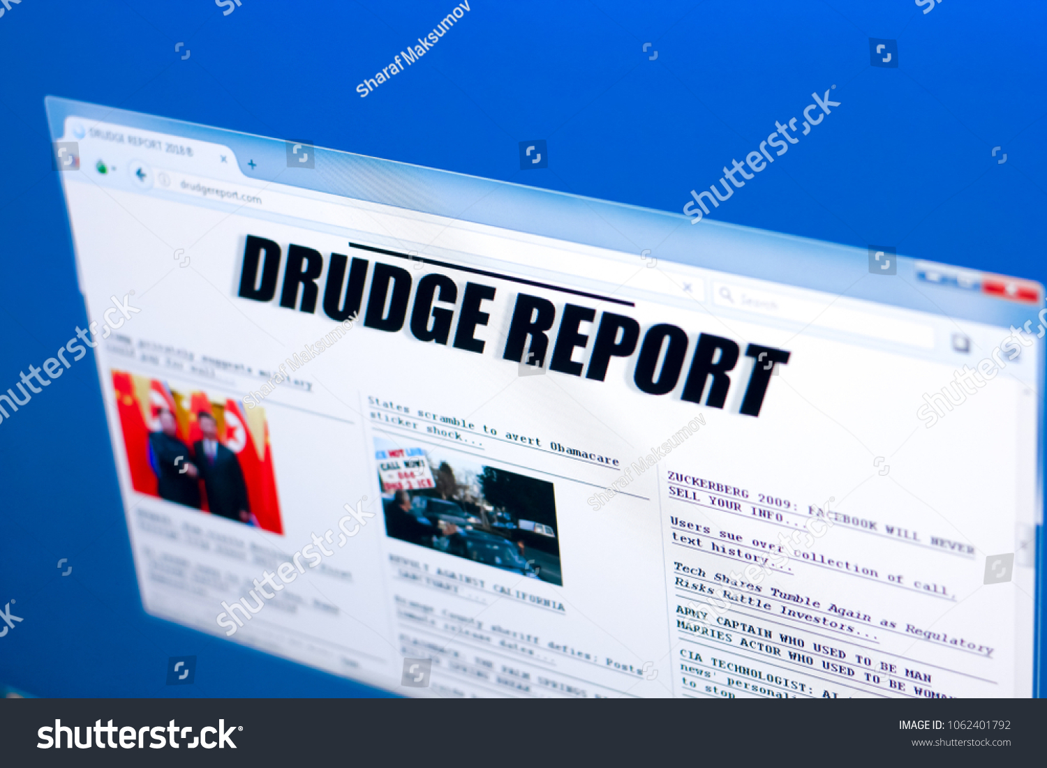 6 Drudge Report Images, Stock Photos & Vectors Shutterstock