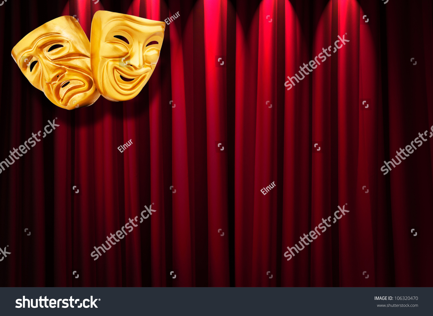 Театр маски сцена