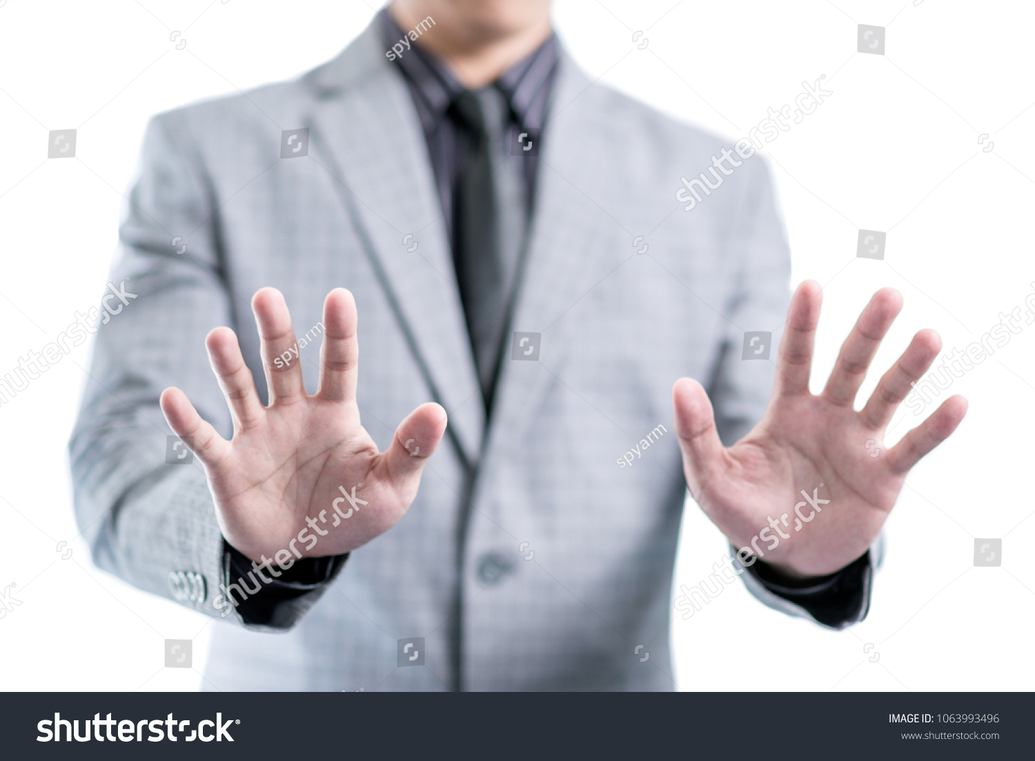 4-man-holding-something-blank-in-his-two-hand-isolated-images-stock