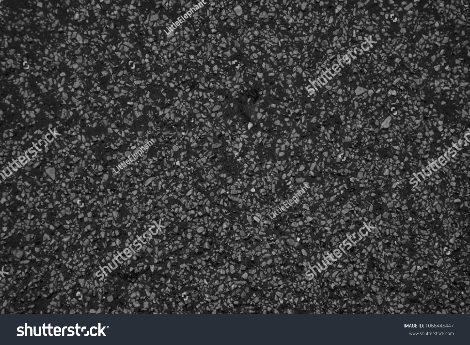 Stock Photo Monochrome Texture Of Black Rubber Floor On Playground Ethylene Propylene Diene Monomeror Epdm 1066445447 