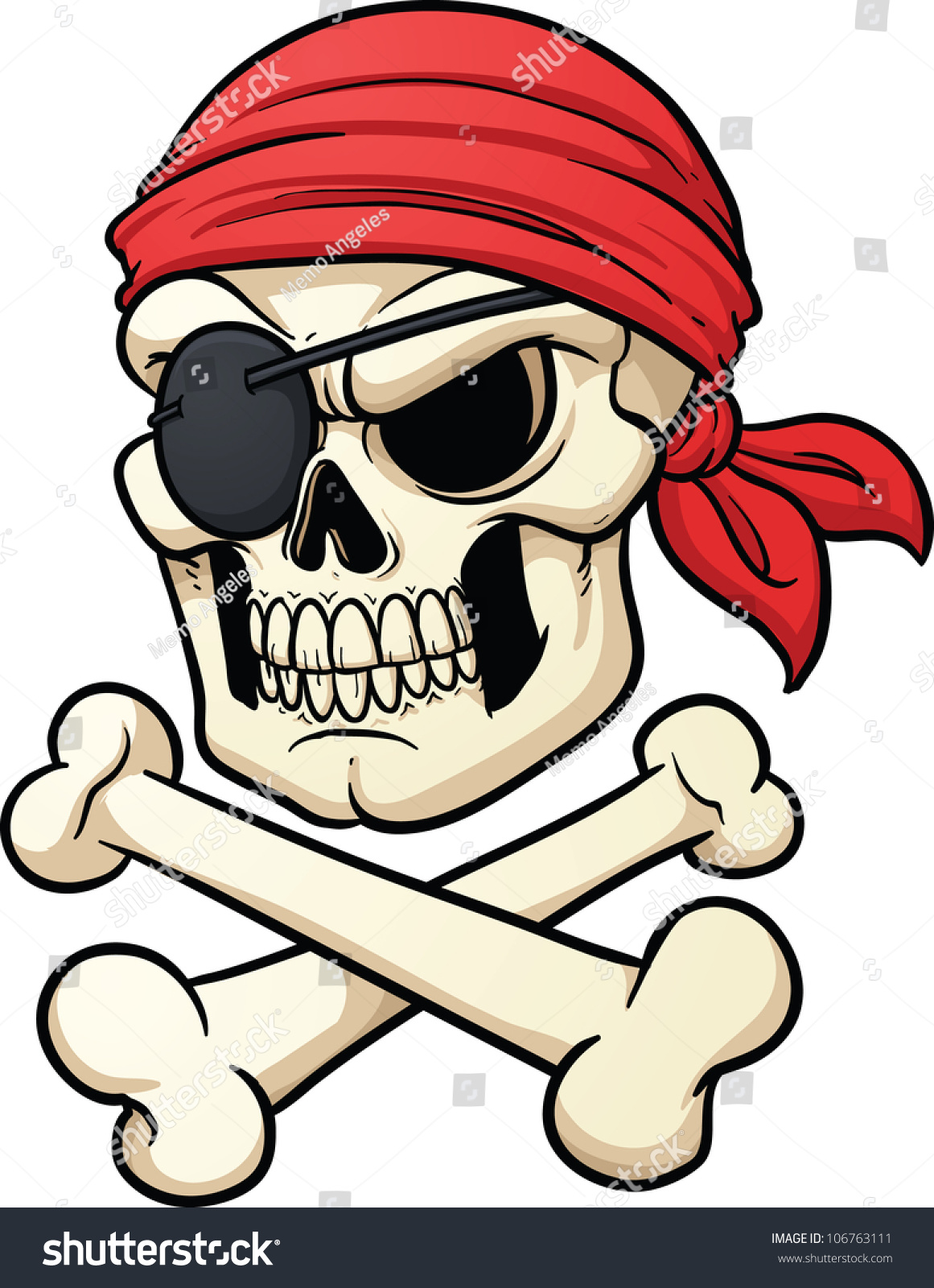 Пират с костями