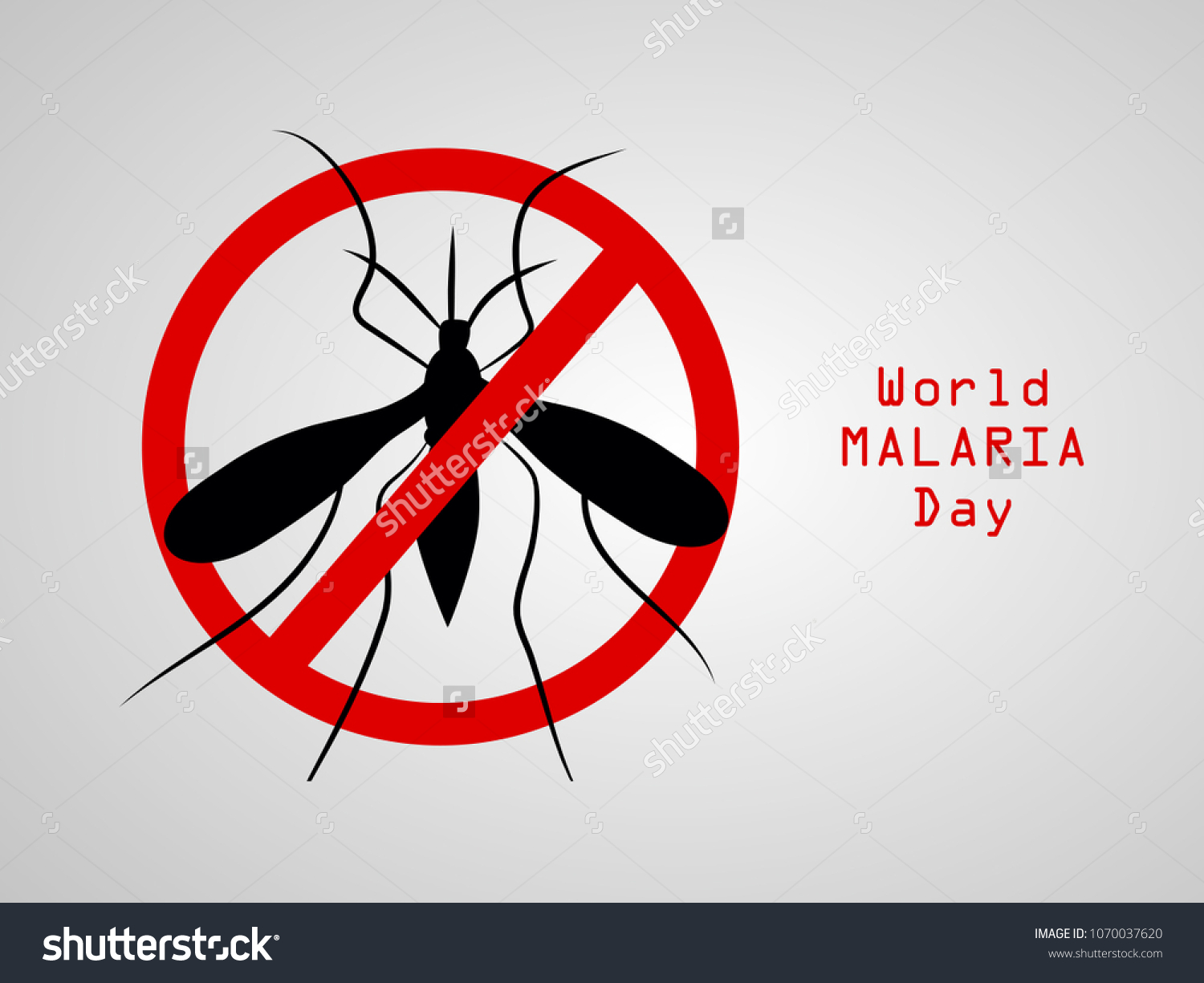 Illustration World Malaria Day Background Stock Vector (Royalty Free ...