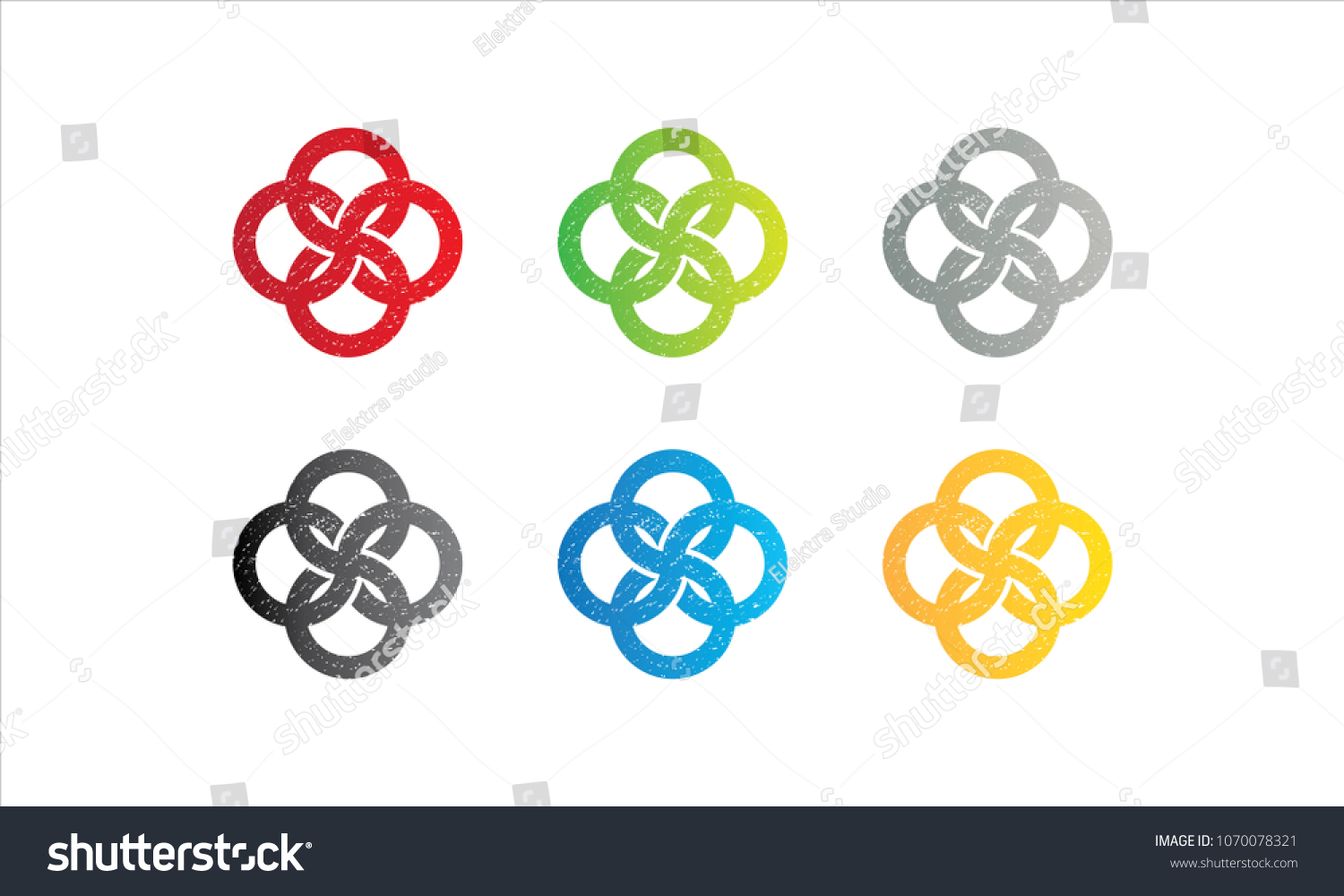 Circle Group Logo Stock Vector (Royalty Free) 1070078321 | Shutterstock