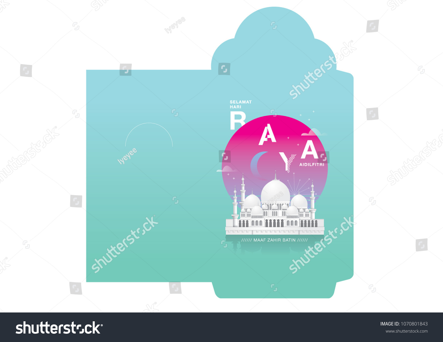 hari-raya-money-packet-template-mosque-stock-vector-royalty-free-1070801843-shutterstock