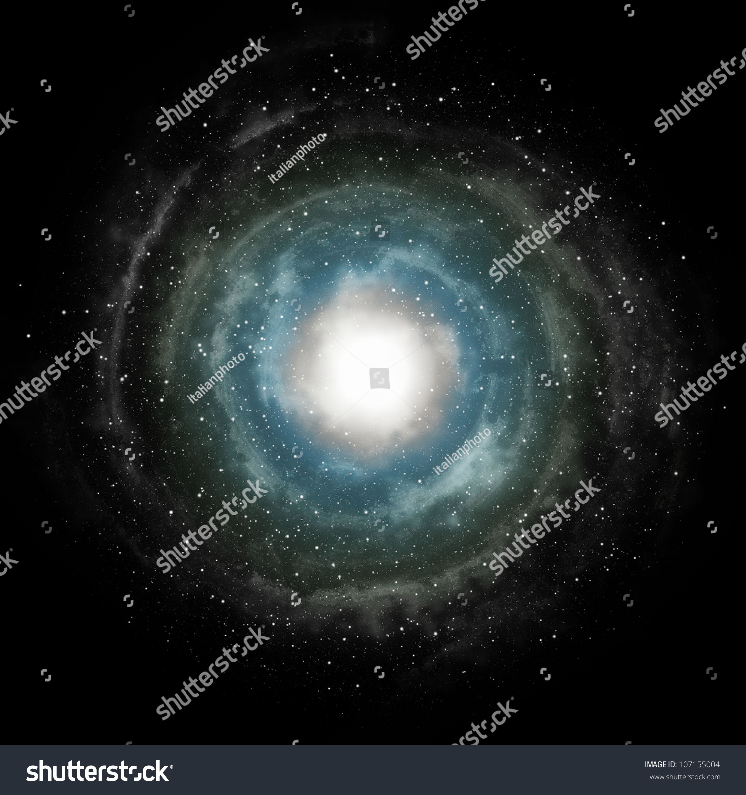 Spiral Galaxy Background Stock Illustration 107155004 | Shutterstock