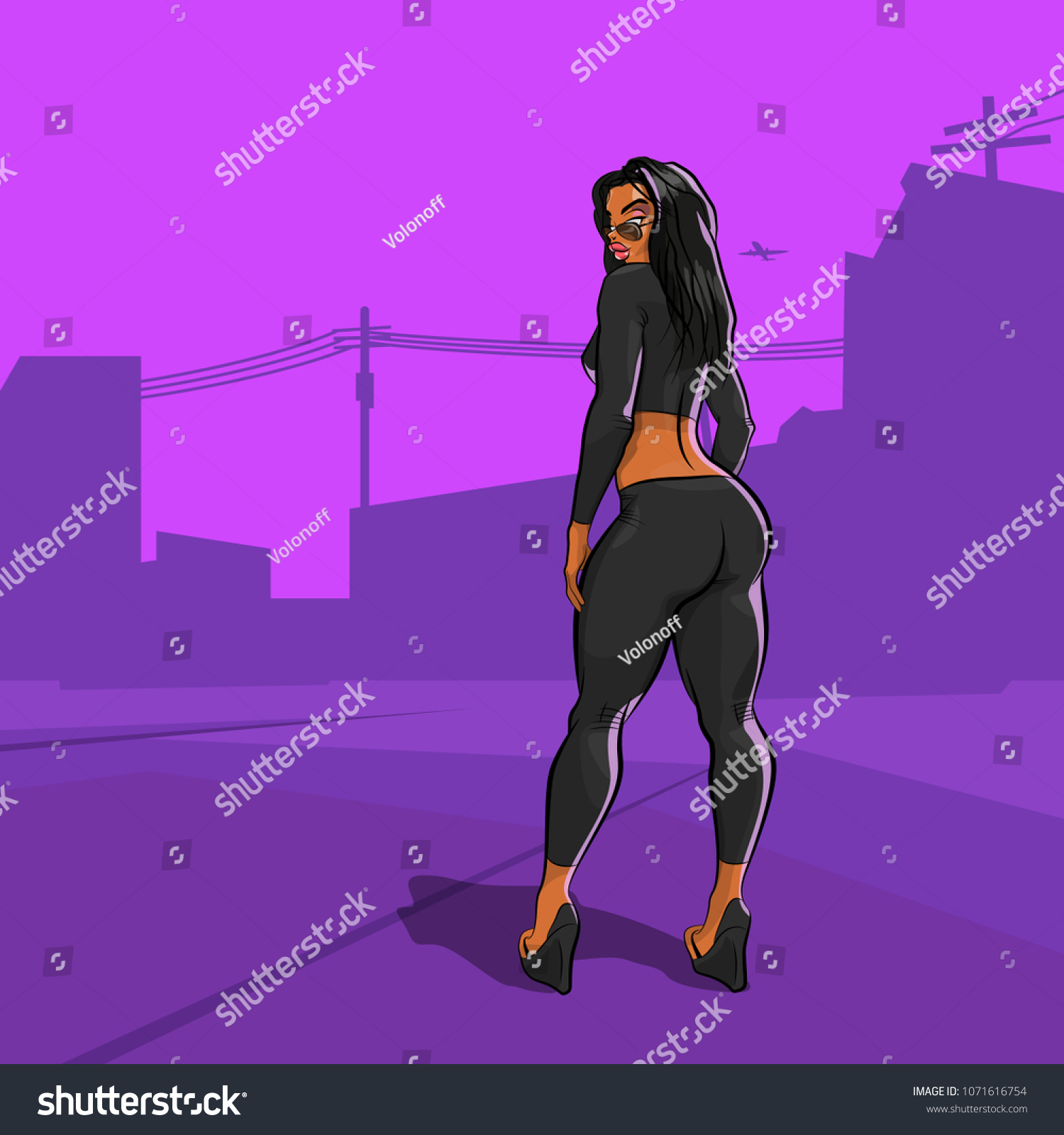 Sexy Black Girl Big Ass