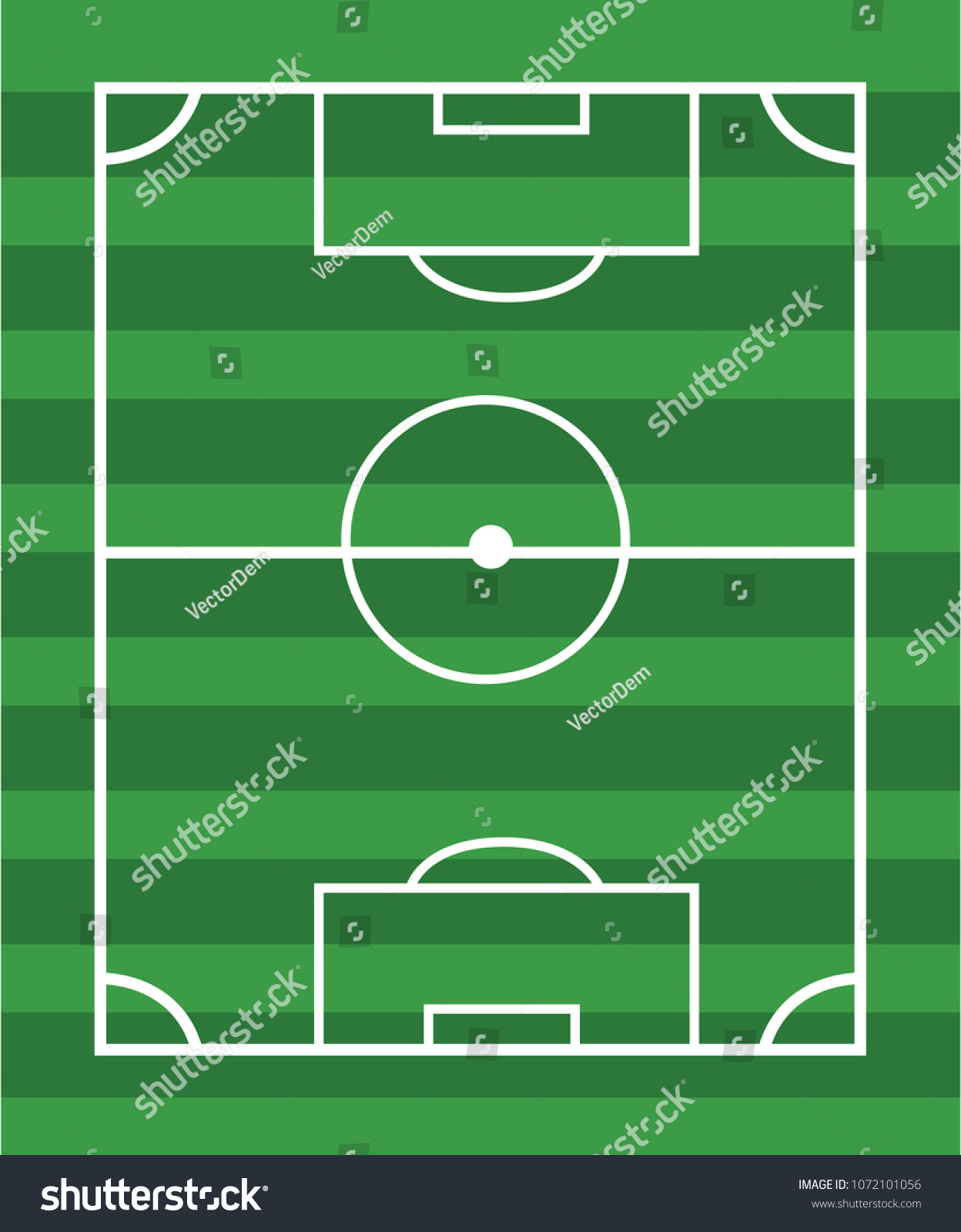 Soccer Stadium Football Arena Vector Stock Vector (Royalty Free ...