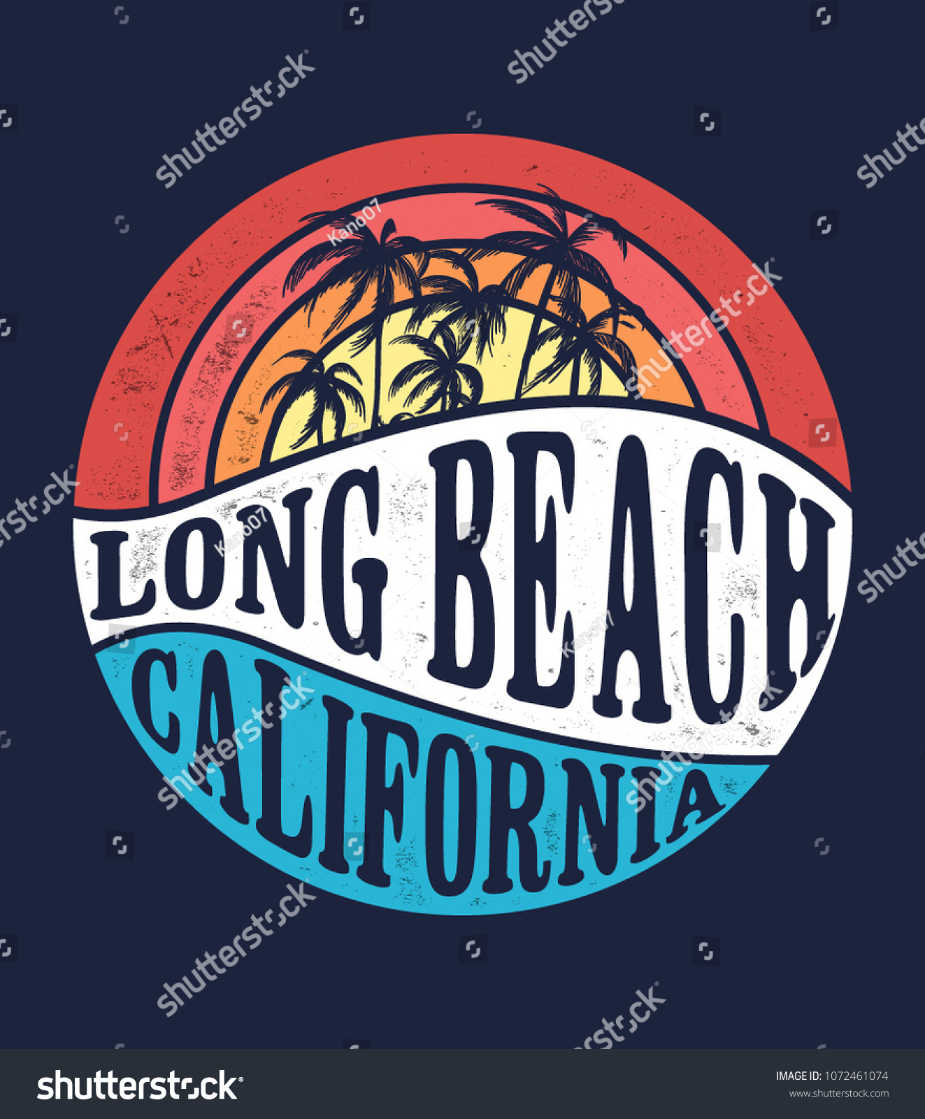 California Vector Illustration Tshirt Print Other Stock Vector (Royalty ...