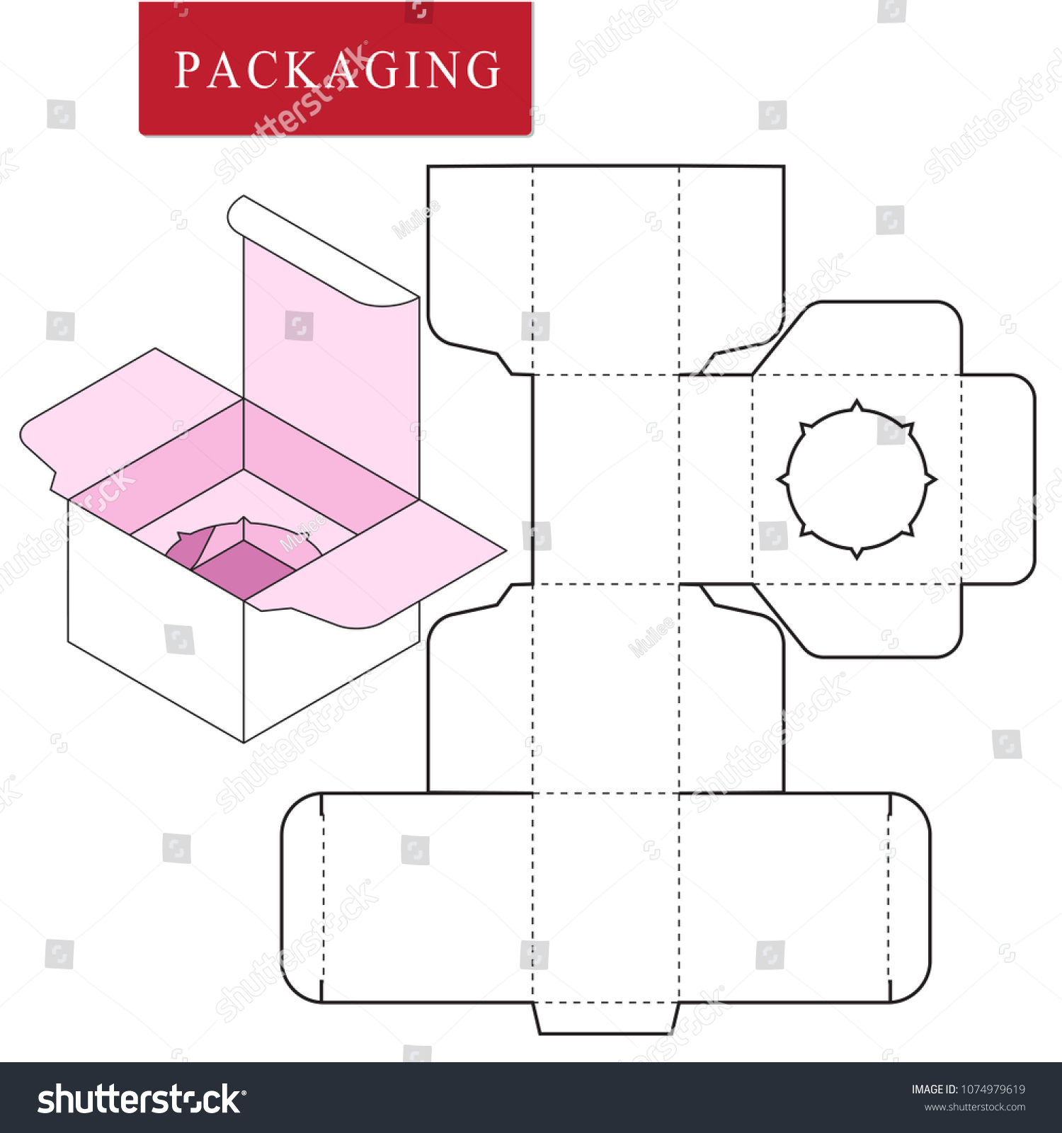 Packaging Cosmetic Skincare Product Stock Vector (Royalty Free ...