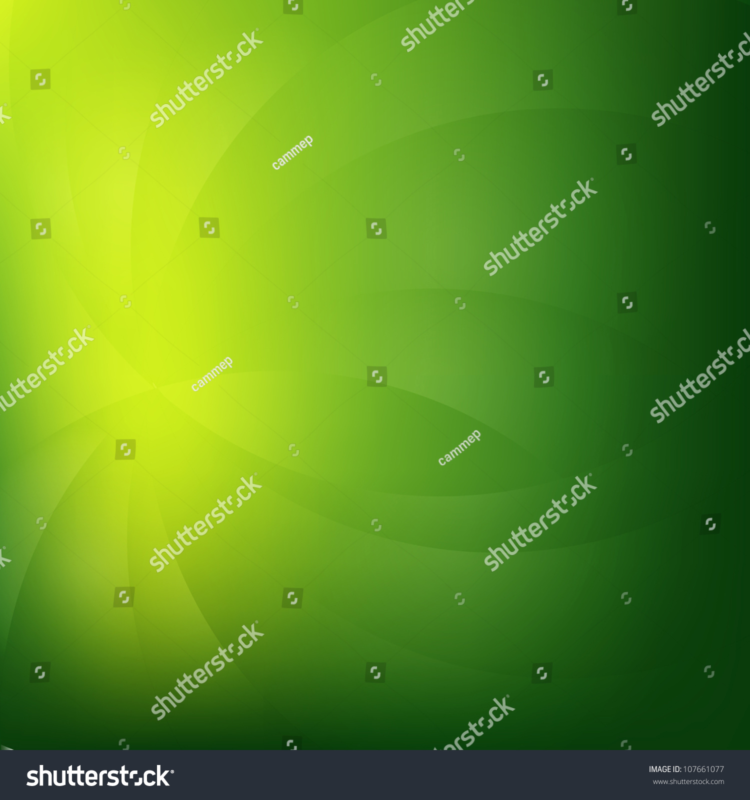 Green Nature Background Line Vector Illustration Stock Vector (Royalty ...