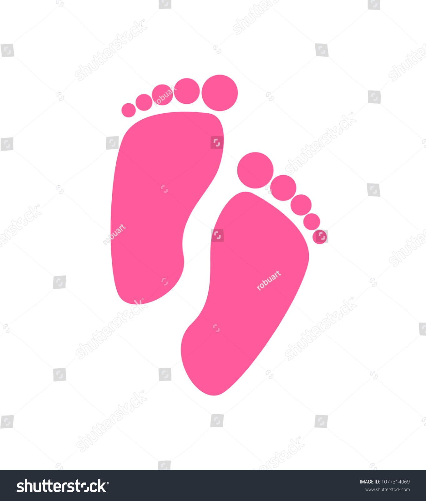 Pink foot