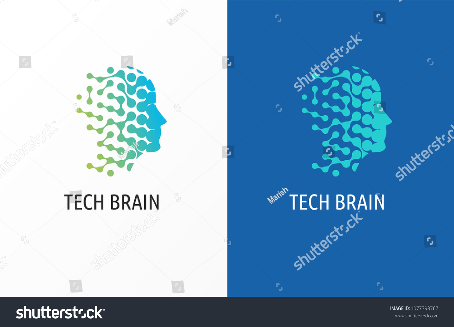 Brain Creative Mind Learning Design Icons Stock Vector (Royalty Free ...