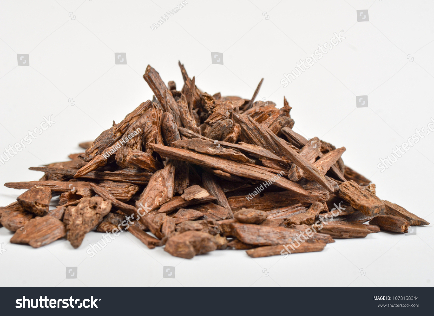 Selective Focus Sticks Agar Wood Agarwood Stock Photo 1078158344 ...