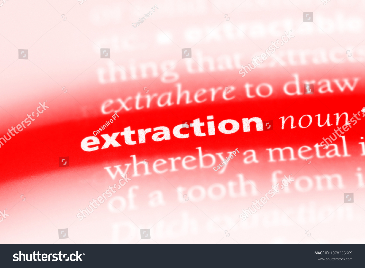 extraction-word-dictionary-extraction-concept-stock-photo-1078355669